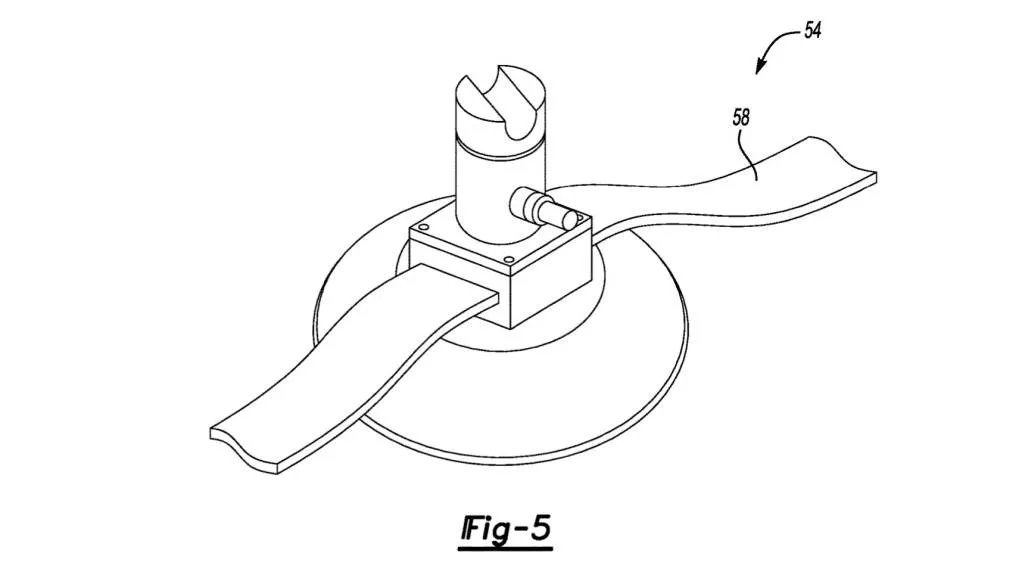 Ford detachable roof rack patent image