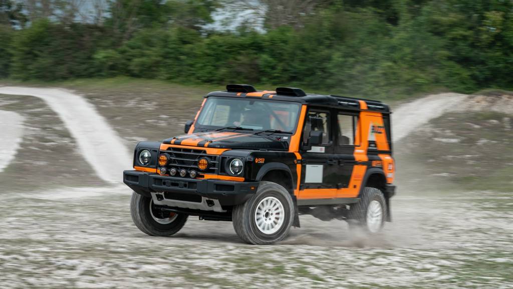 Ineos Grenadier rally-raid vehicle