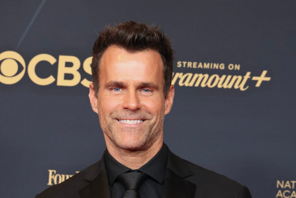 Cameron Mathison on the red carpet