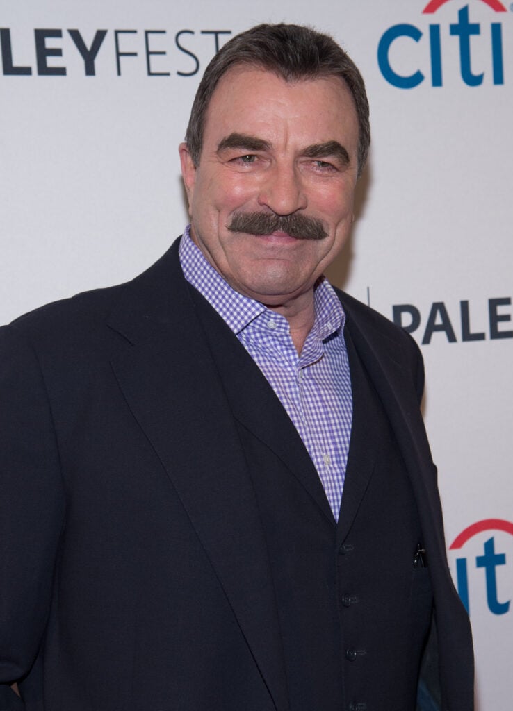 Tom Selleck on October 18, 2014.