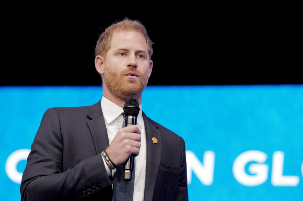 Prince Harry on September 24, 2024.