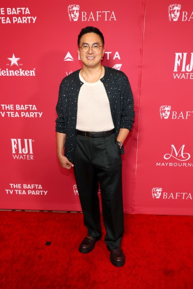 Bowen Yang attends the 2024 BAFTA TV Tea Party