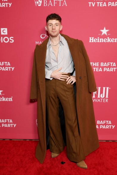 Chris Perfetti attends BAFTA TV tea party