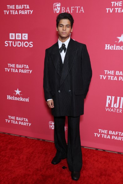 D'Pharaoh Woon-A-Tai attends BBC Studios Los Angeles Productions as he celebrates 27 Emmy nominations at the BAFTA TV Tea Party 