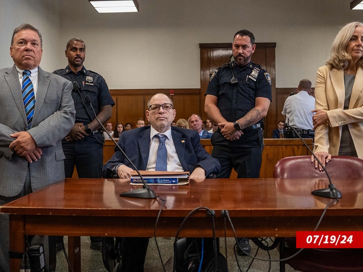 Harvey Weinstein in court