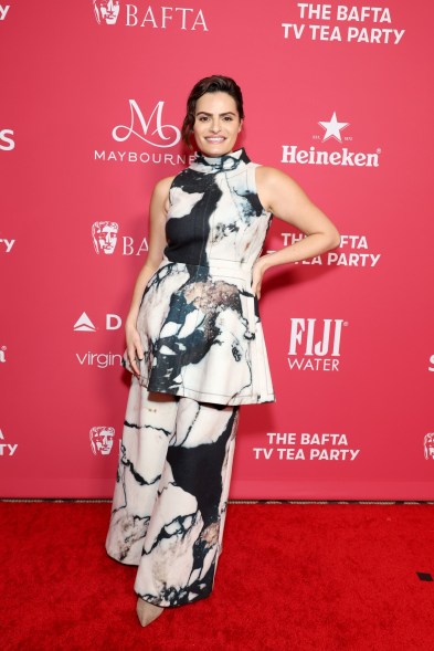 Nava Mau attends BAFTA TV tea party