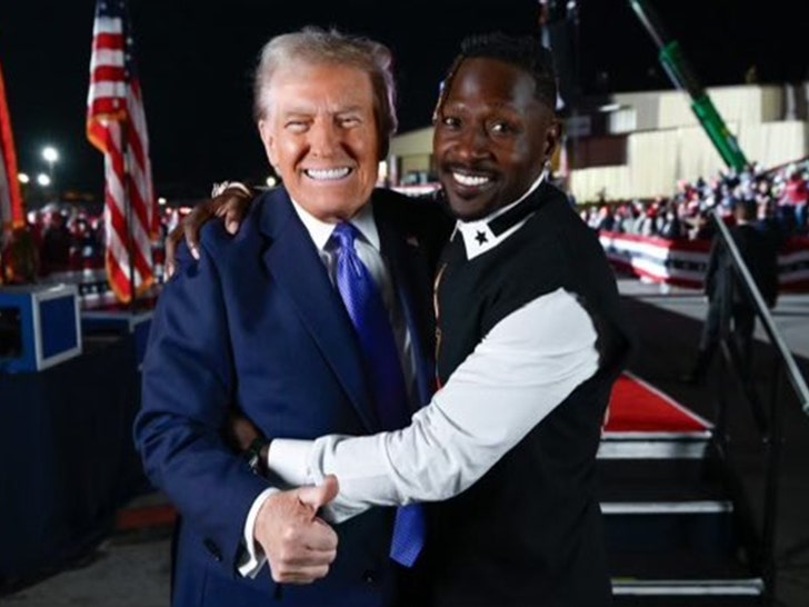 Donald Trump Antonio Brown 1