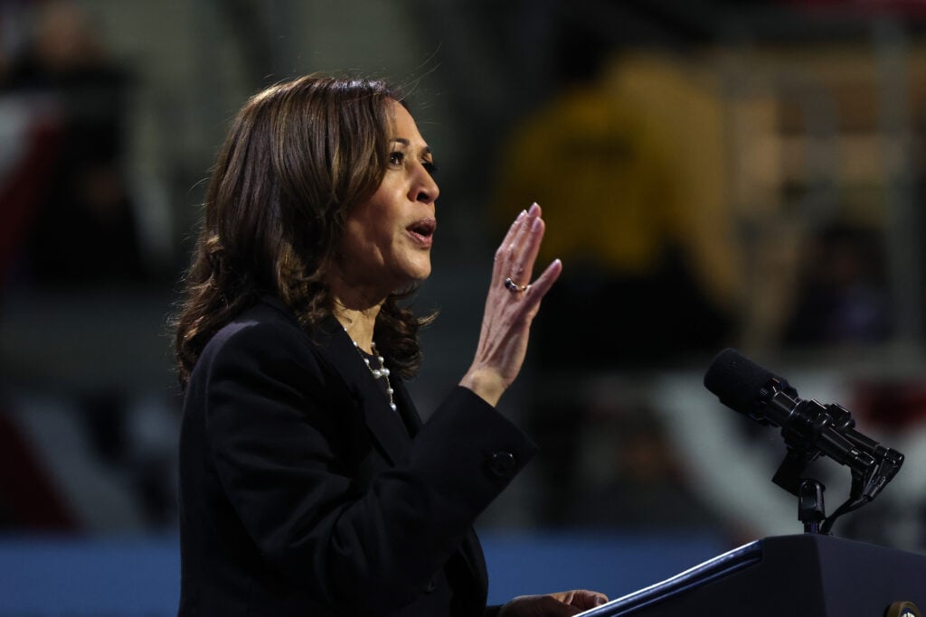 Vice President Kamala Harris on October 14, 2024.