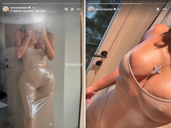 kim kardashian insta 4 birthday suit