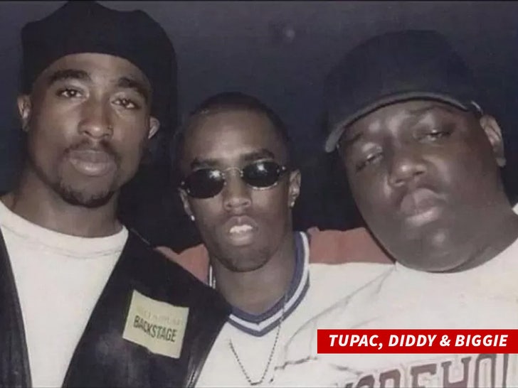 tupac p diddy biggie