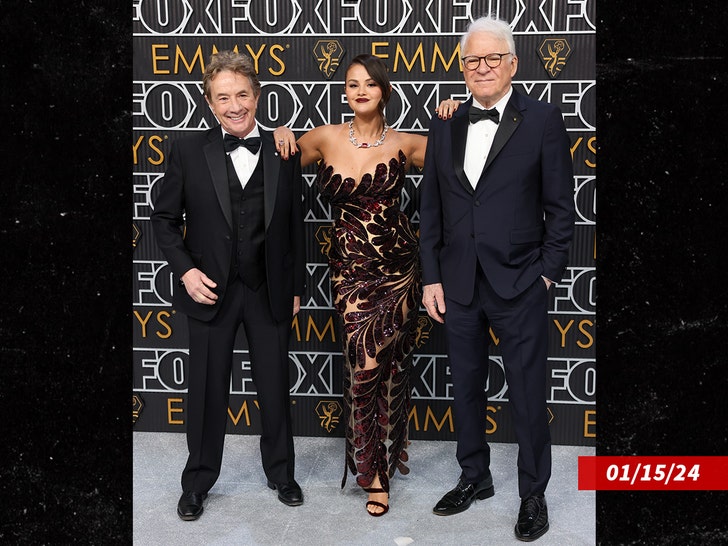 Selena Gomez, Martin Short and Steve Martin