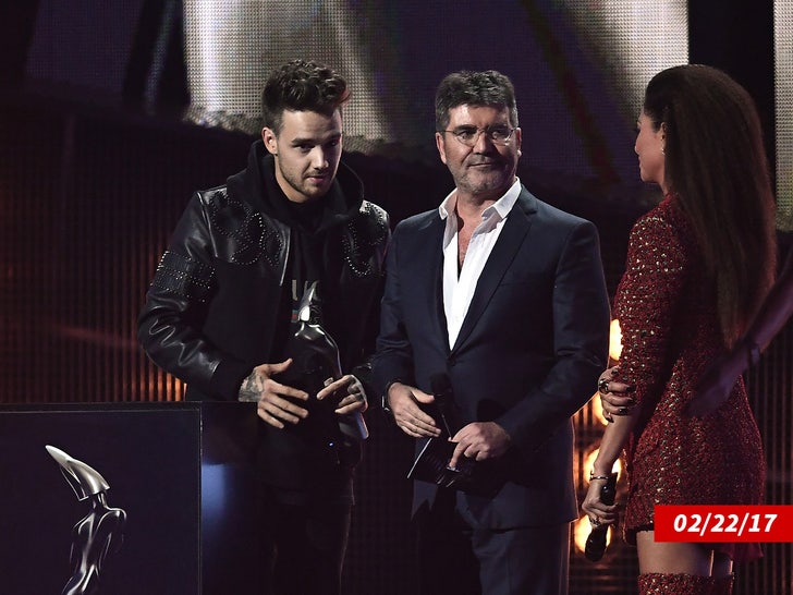 liam payne simon cowell