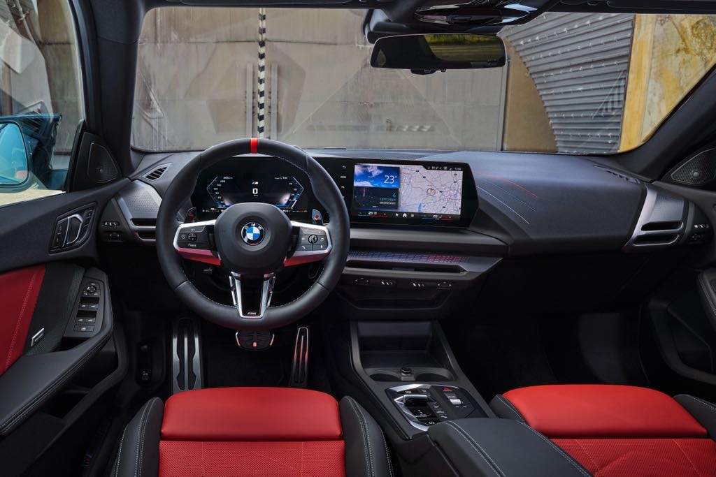 Redesigned interior of the BMW 2 Series Gran Coupé