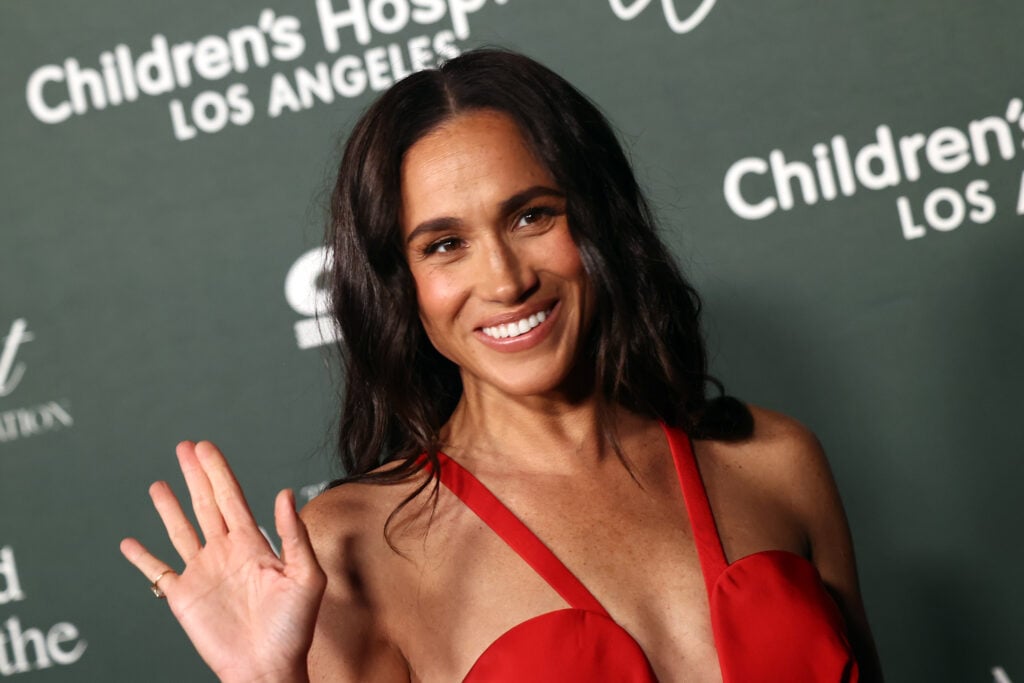 Meghan, Duchess of Sussex attends the 2024 Children's Hospital Los Angeles (CHLA) Gala at LA Live Event Deck Top Floor Of The West Lot on October 05, 2024 in Los Angeles, California. 