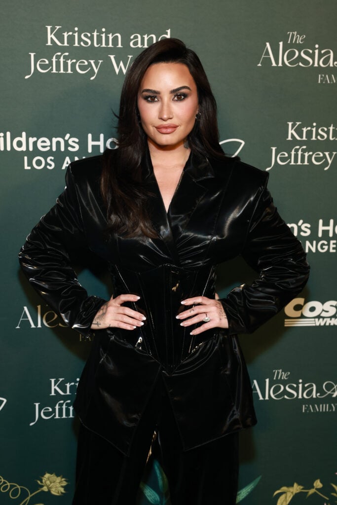 Demi Lovato attends the Children's Hospital Los Angeles Gala 2024 at the JW Marriott LA Live on October 5, 2024 in Los Angeles, California. 