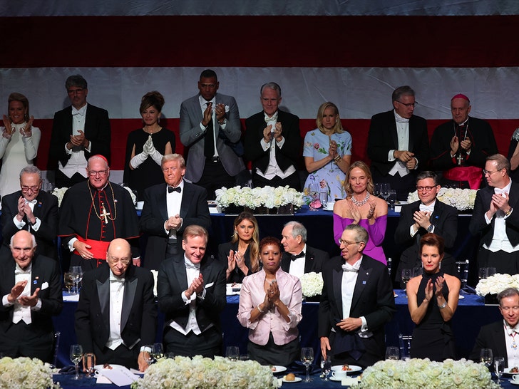 Donald Trump Alfred E Smith Dinner in New York getty 1