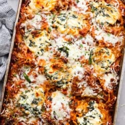 sheet pan lasagna